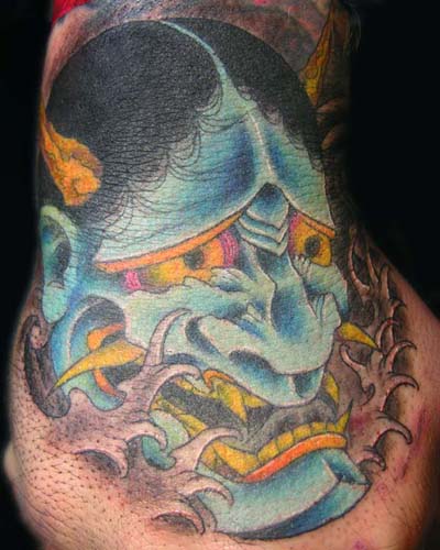 Looking for unique  Tattoos? Hannya Hand